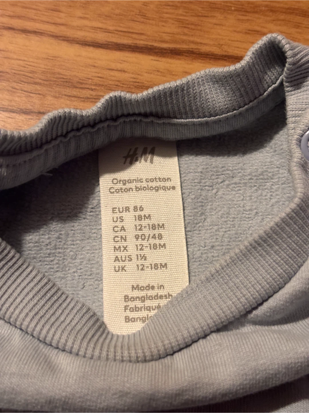 H&M Long Sleeve Shirt sz12-18 months - photo 4