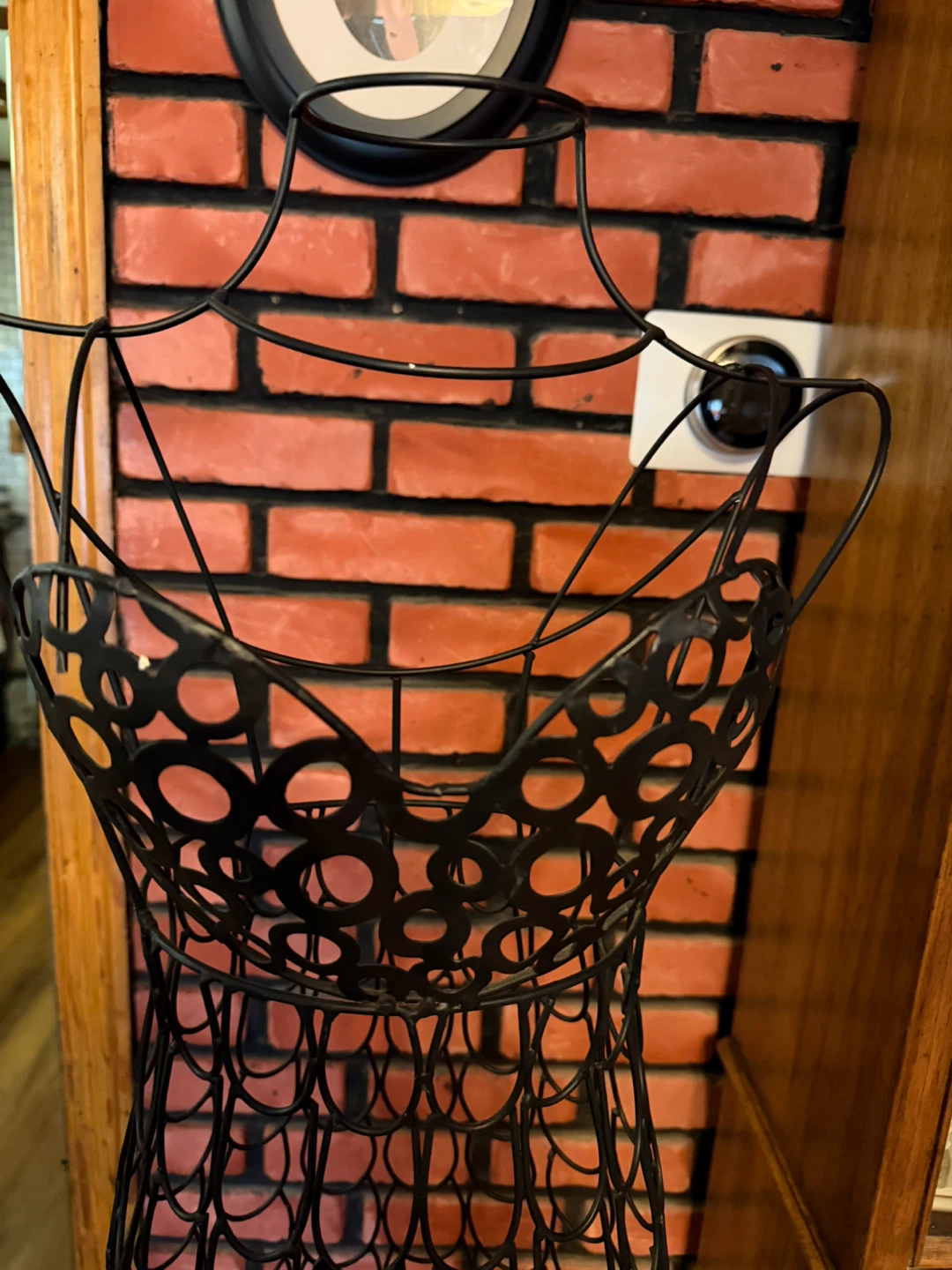 Decorative Metal Wire Dress Form Mannequin - photo 3