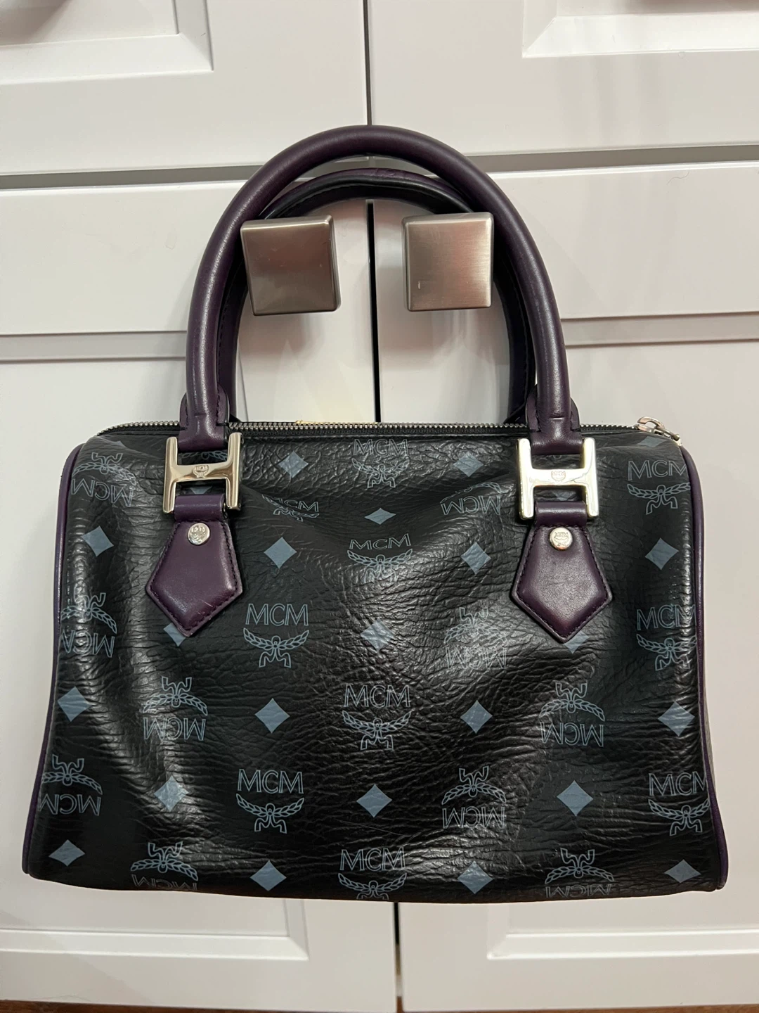 MCM Munich Lion Boston Bag - photo 2