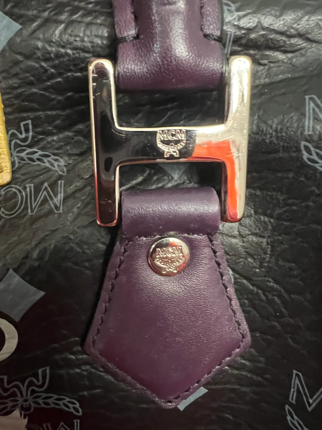 MCM Munich Lion Boston Bag - photo 3