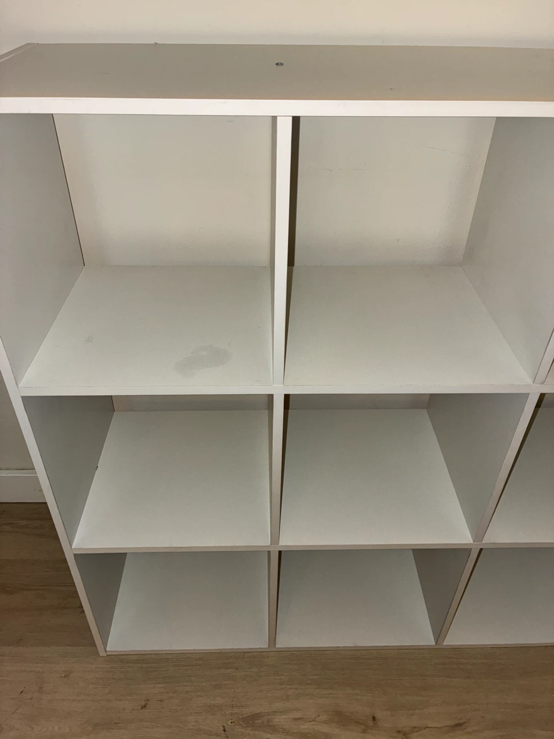 11” 9 cube organizer bookshelf- used/good condition - photo 3