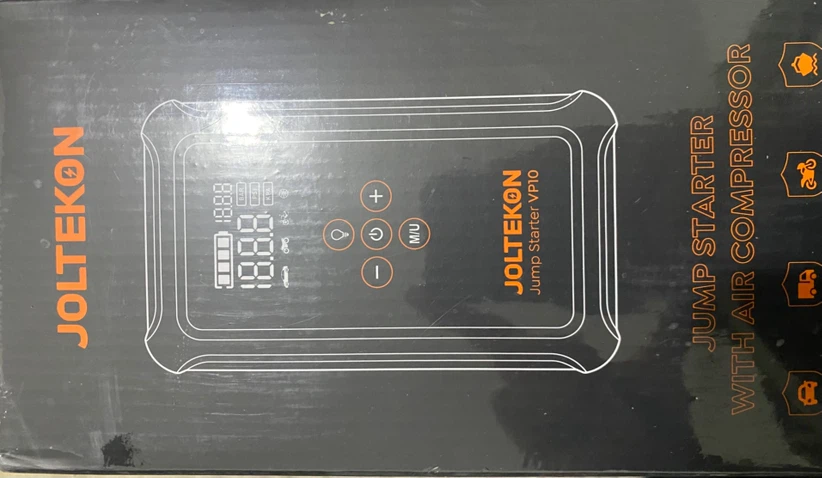 Brand new sealed JOLTEKON Jump Starter VP10 with Air Compressor