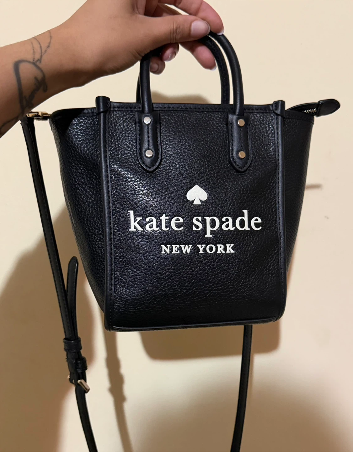 Kate Spade New York Black Mini Tote Bag