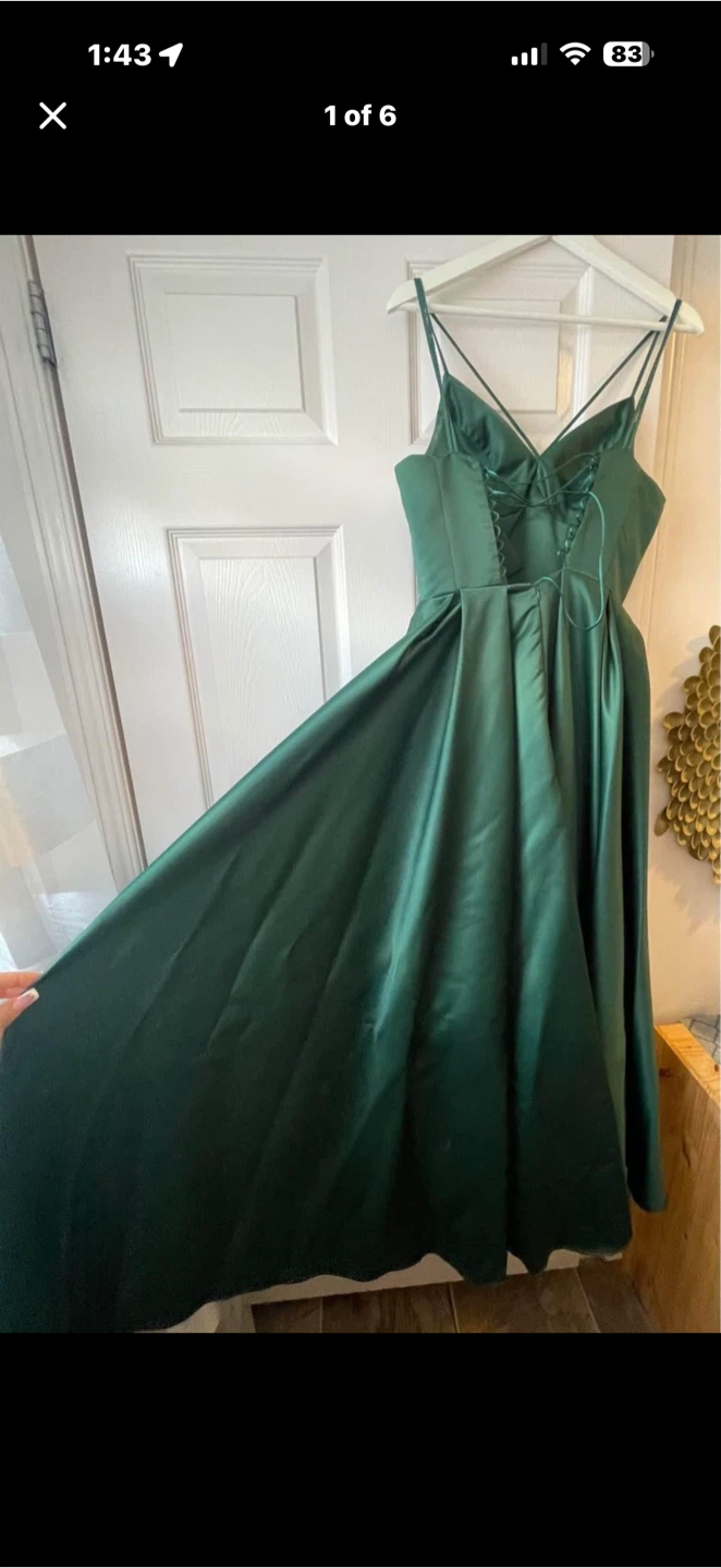 Emerald Green Formal Gown