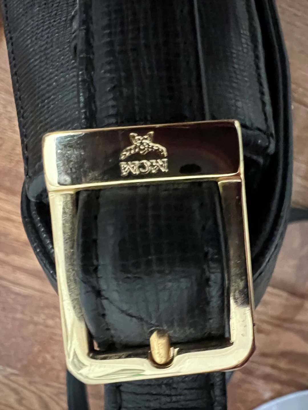 MCM Black Leather Crossbody Bag - photo 5