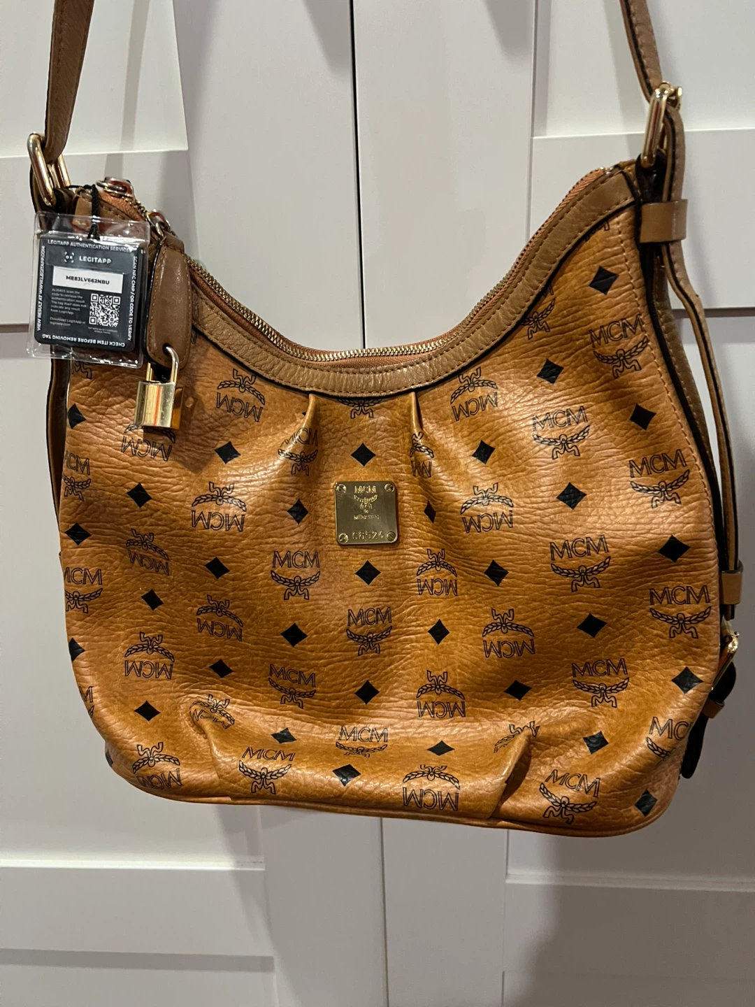 MCM Visetos Monogram Shoulder Bag - photo 2