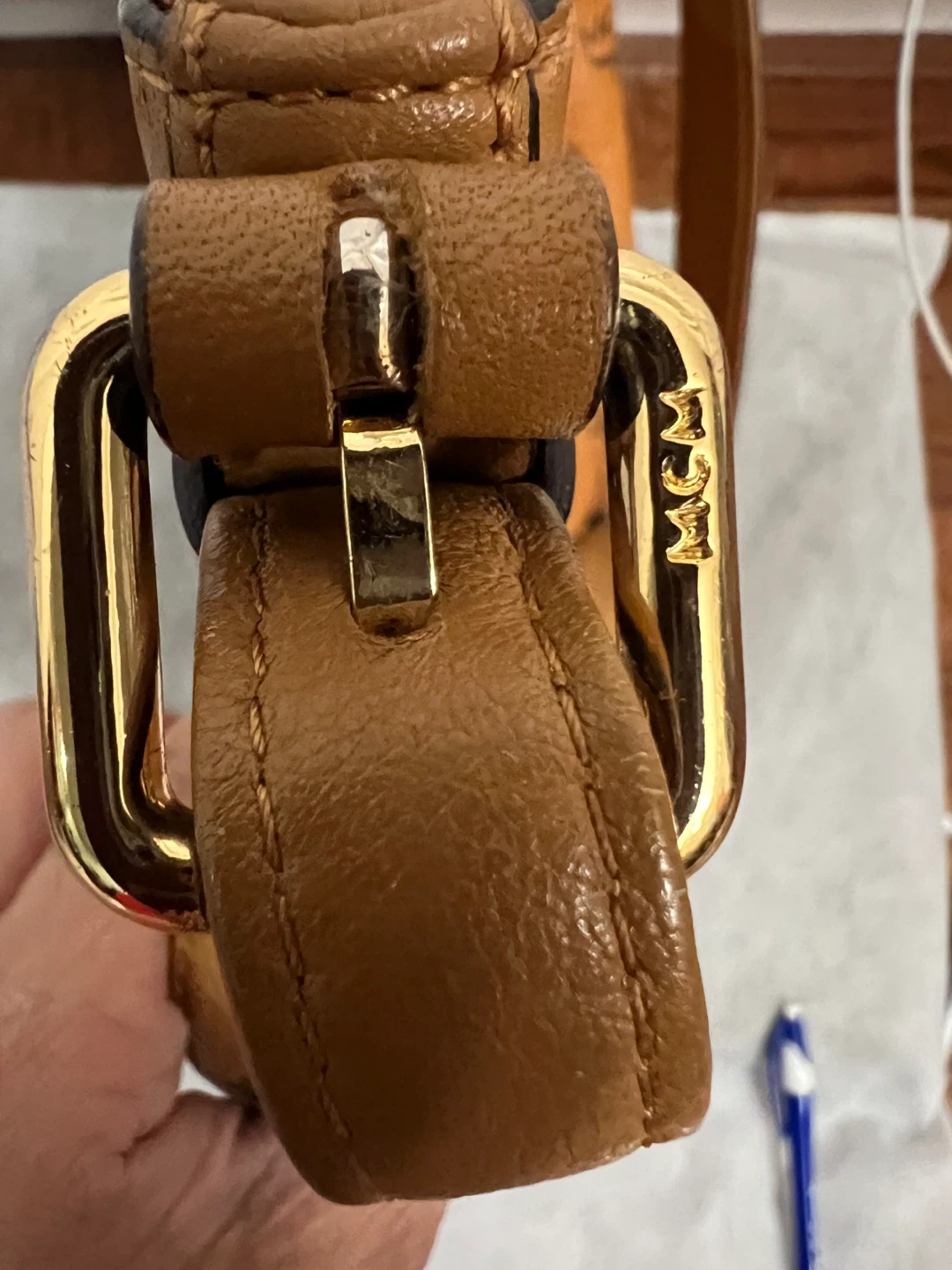 MCM Visetos Monogram Shoulder Bag - photo 5