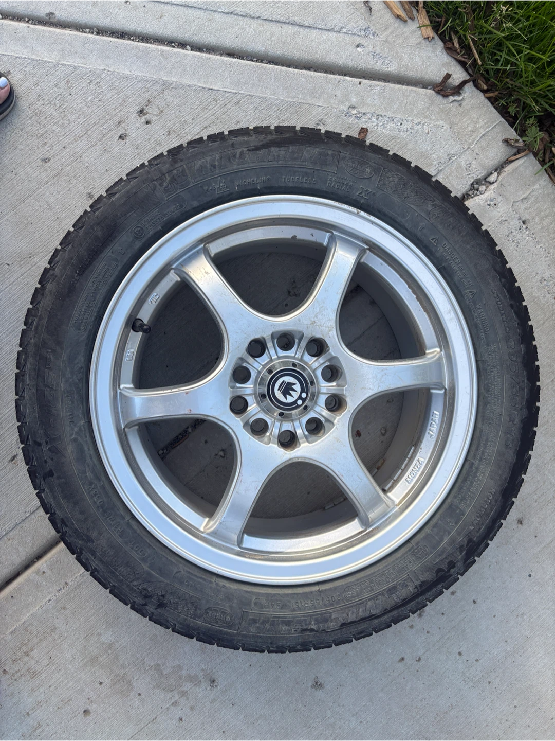 Winter Michelin Tires on Monza Rims