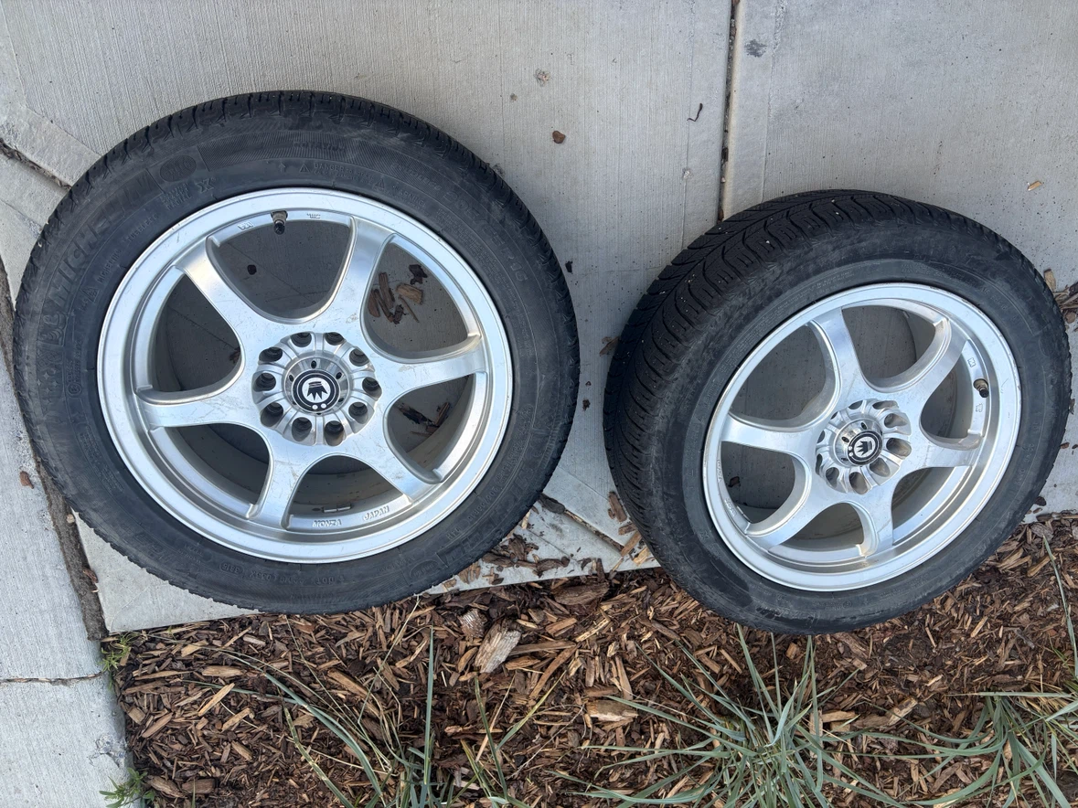 Winter Michelin Tires on Monza Rims - photo 2