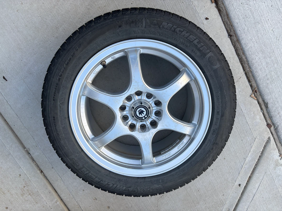 Winter Michelin Tires on Monza Rims - photo 5