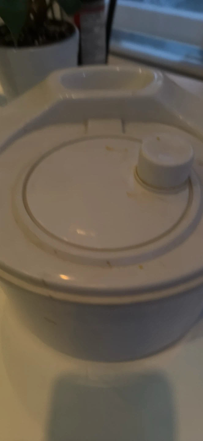 White Salad Spinner