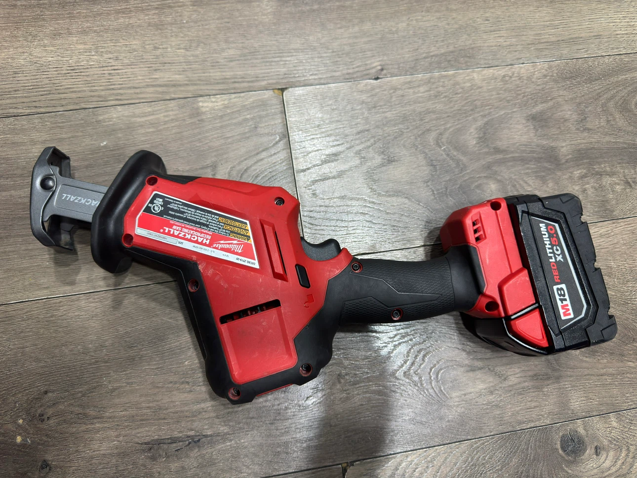 Milwaukee M18 FUEL HACKZALL Reciprocating Saw - photo 2