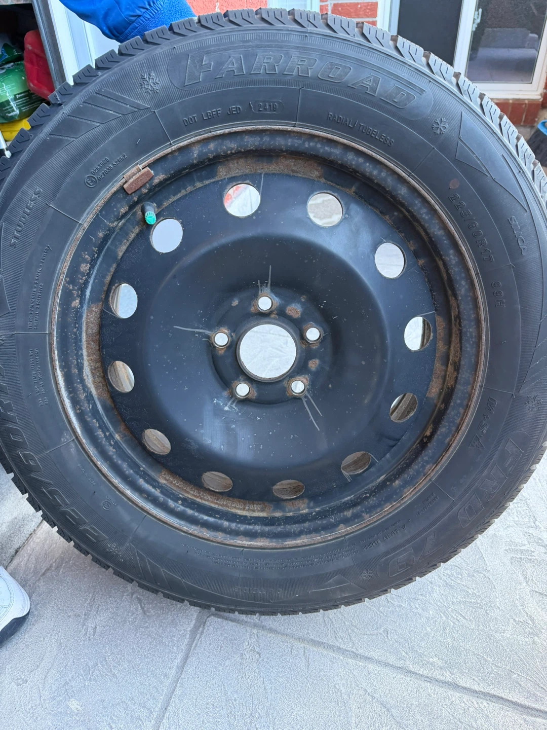 USED WINTER TIRES & STEEL RIMS FOR SALE