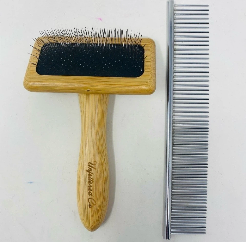 Macrame Comb & Brush Set