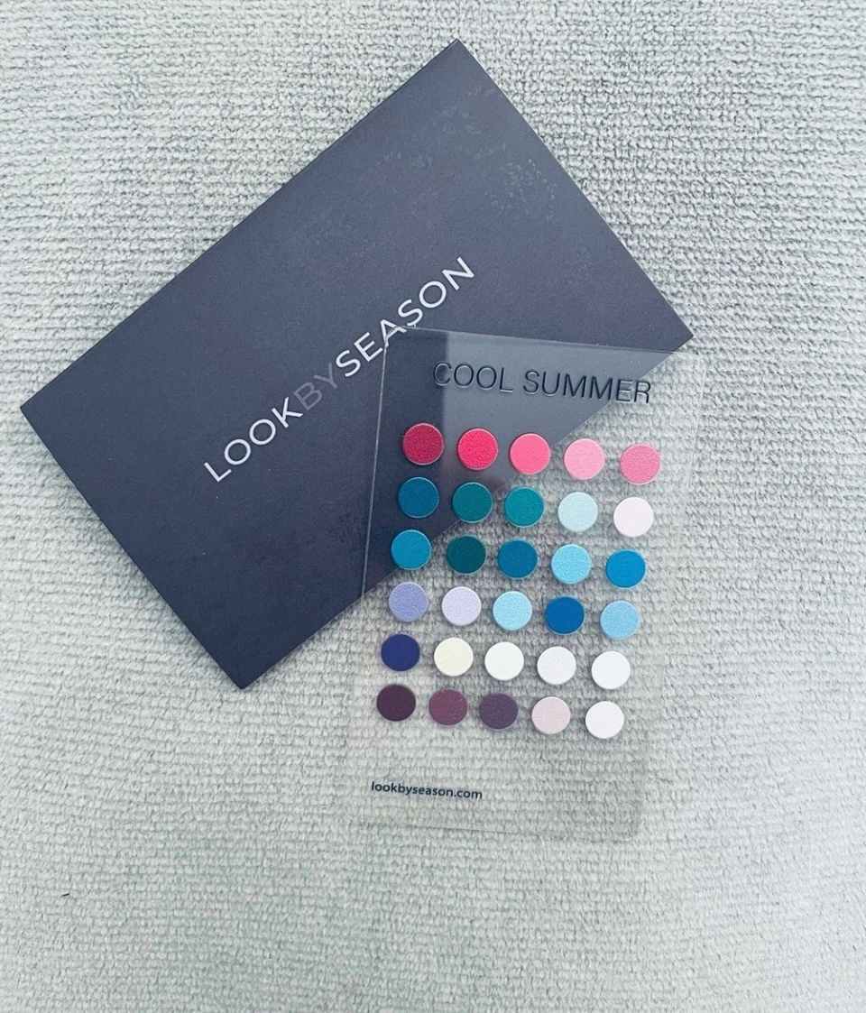 Colour Swatch Card | Cool Summer