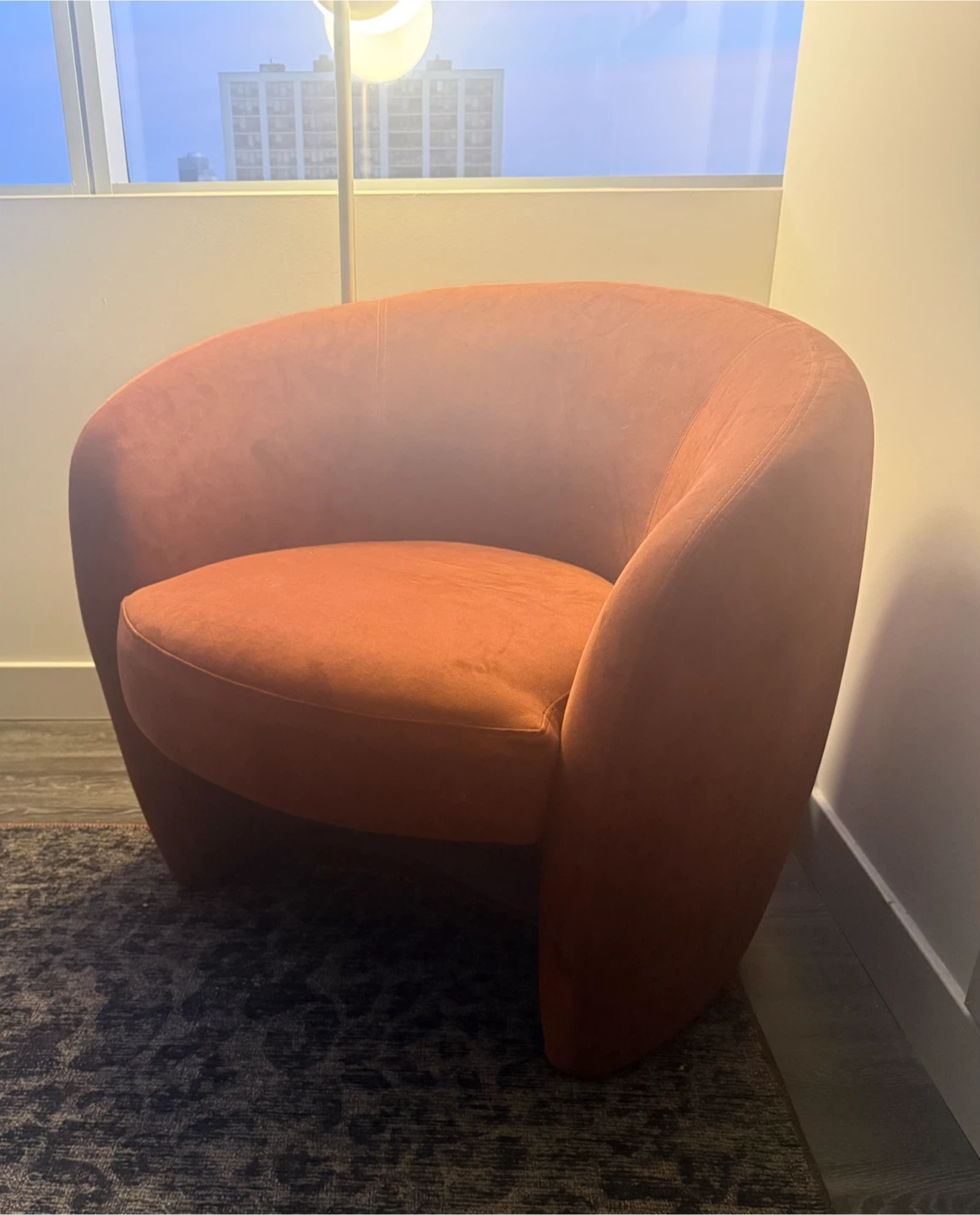 Accent Chair - Burn Orange