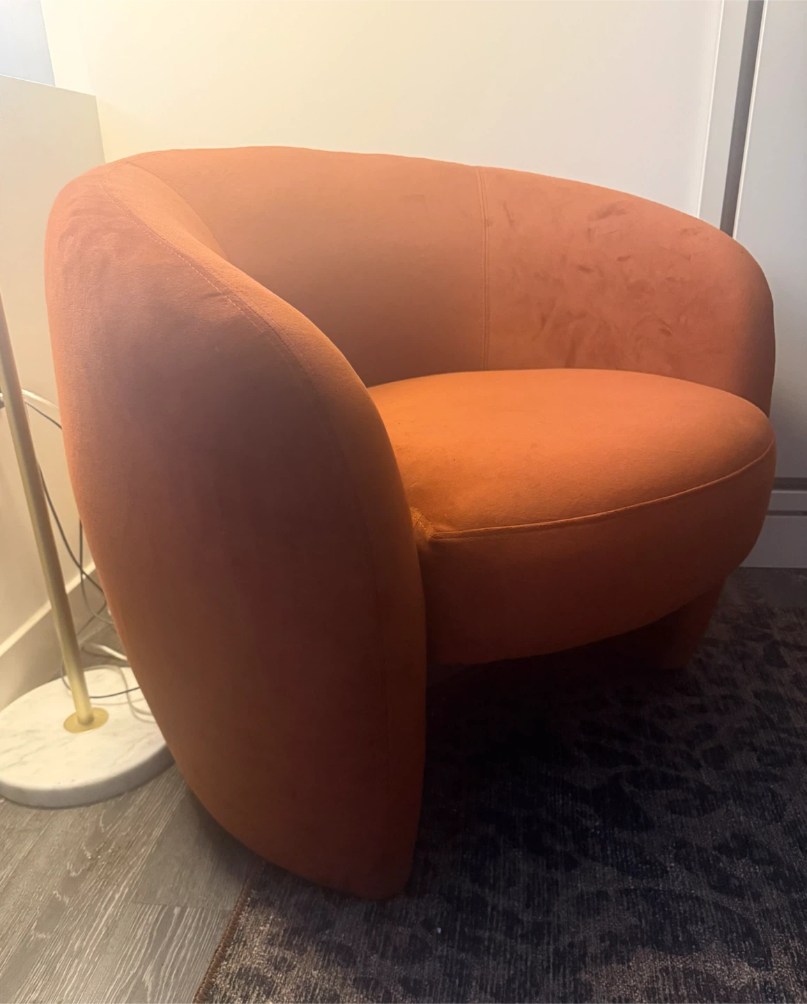 Accent Chair - Burn Orange - photo 3