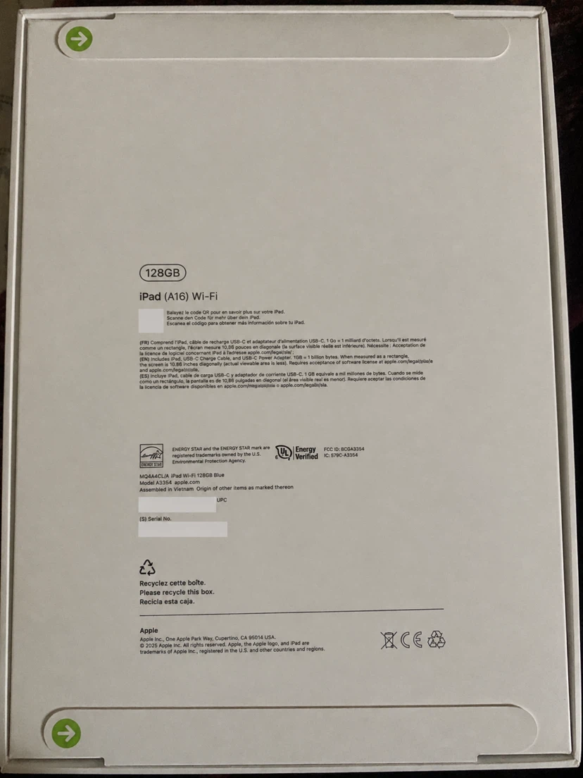 Apple iPad A 16 128GB Wi-Fi - photo 2