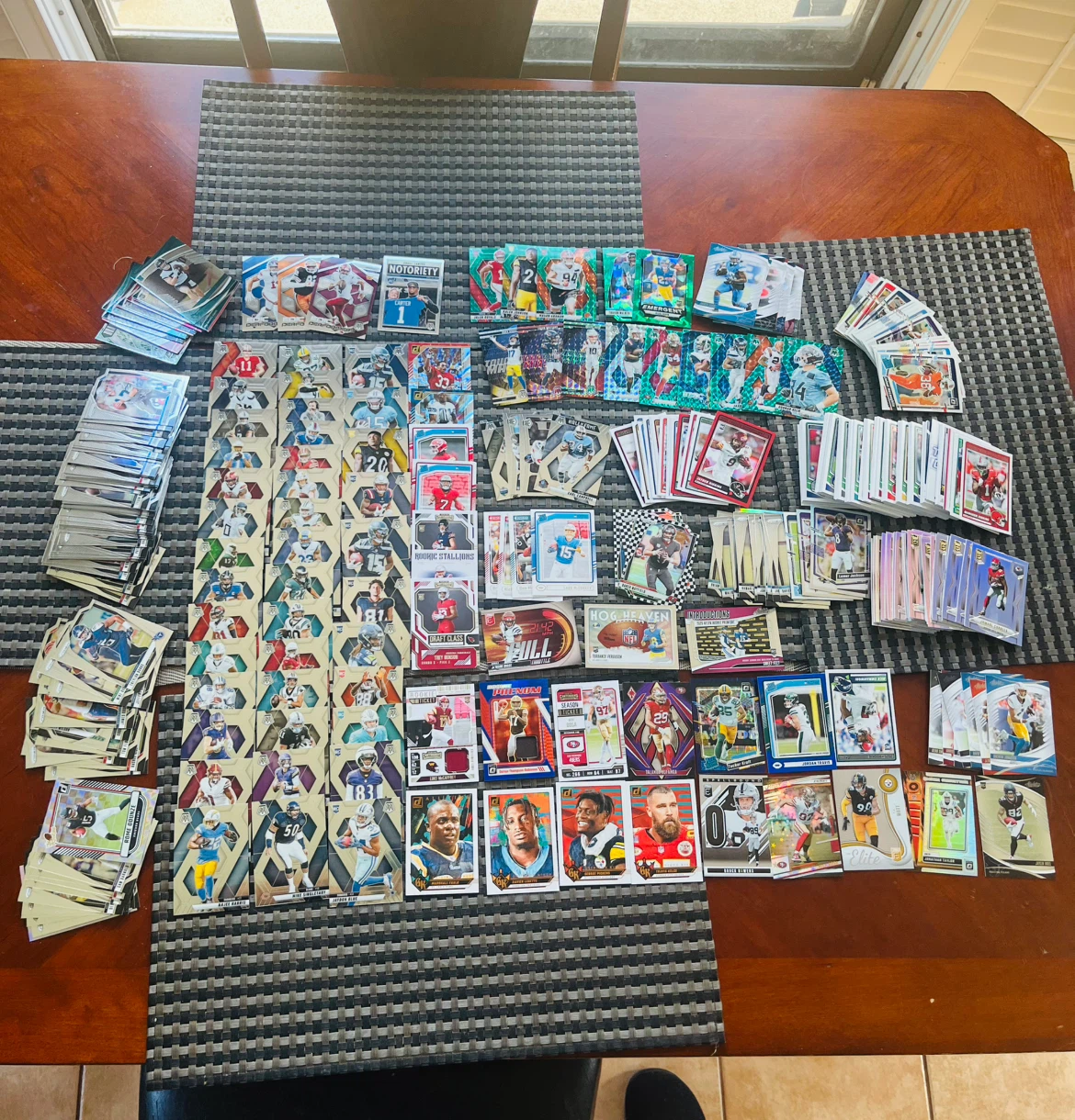 NFL over 300 Football trading cards Panini, Upper Deck