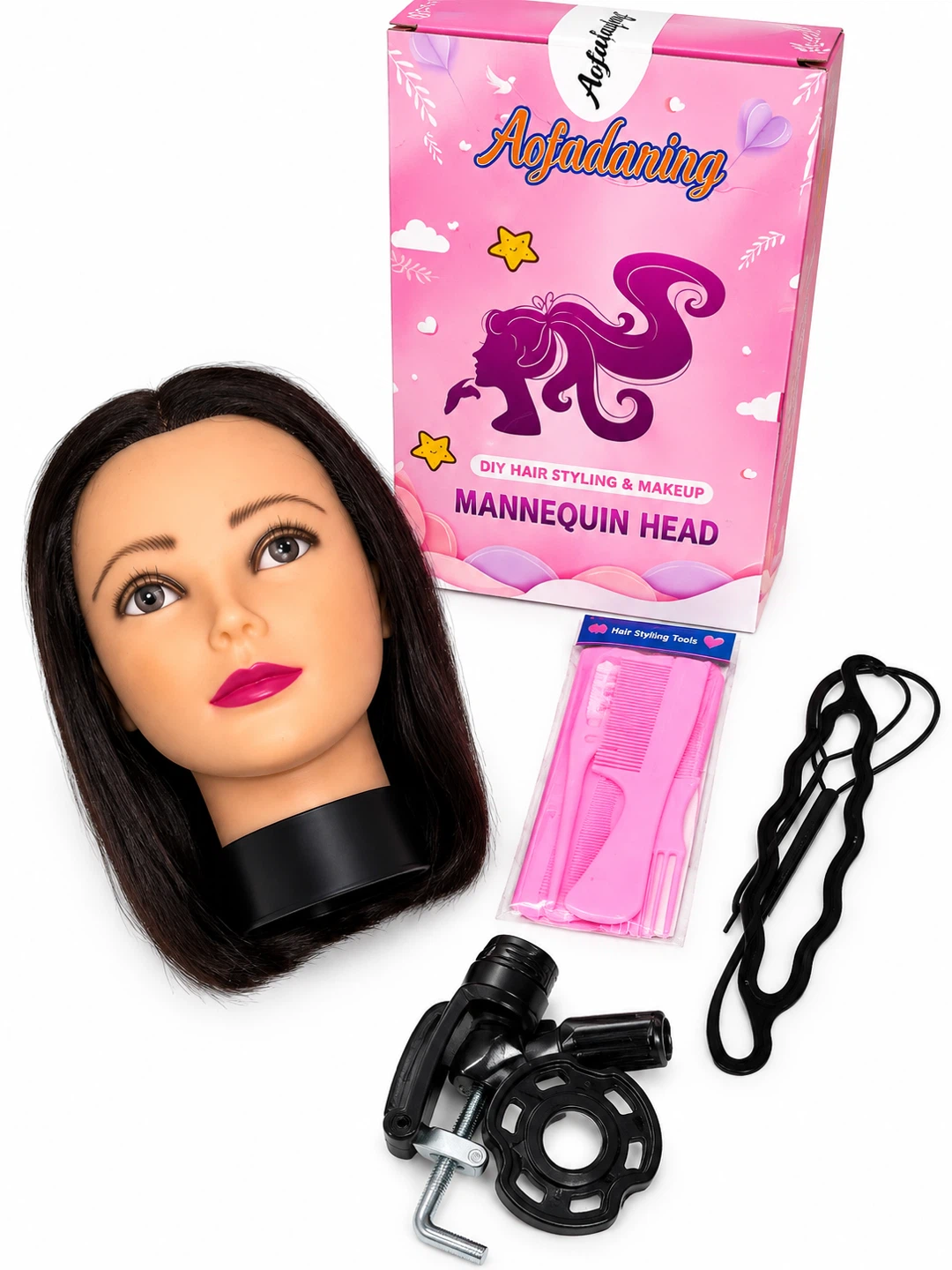 Aofadaning Mannequin Head Styling Kit - photo 4