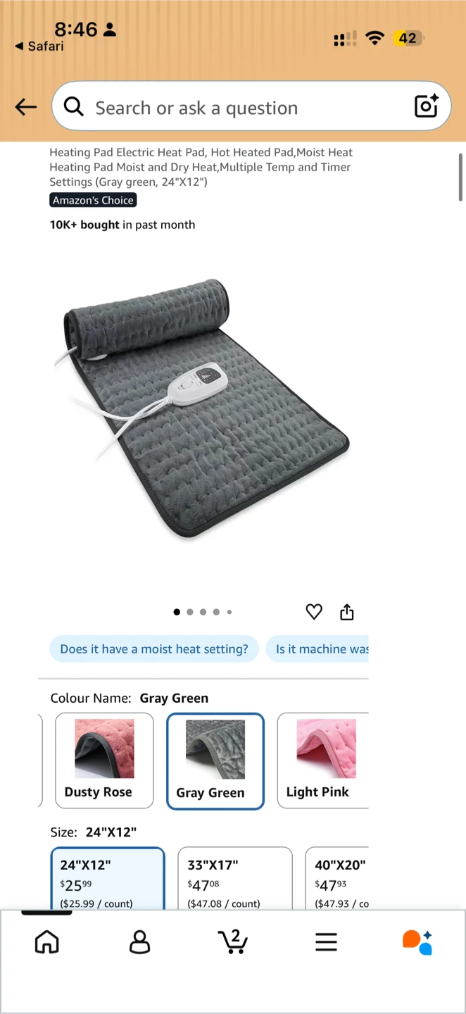 Electric Heating Pad - photo 3