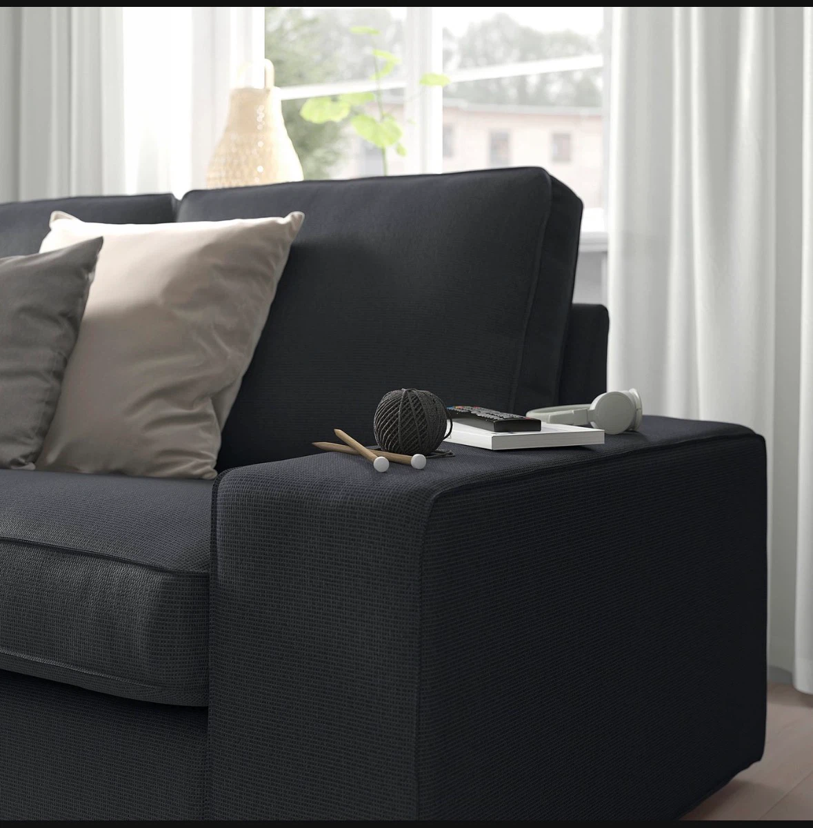 IKEA Kivik Sectional Sofa with Chaise - photo 5