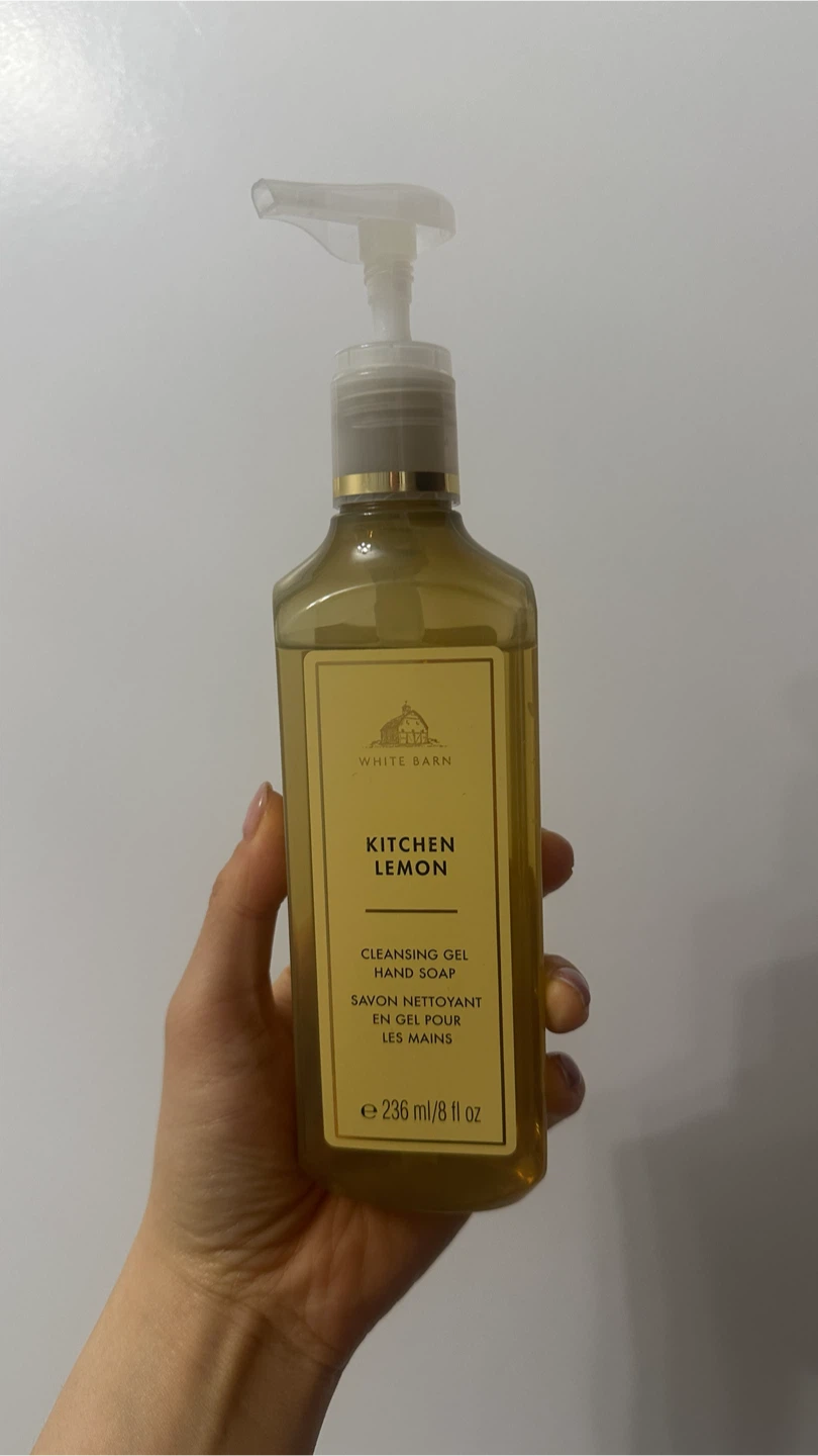 (used) Bath & Body Works - lemon handsoap #freecycle