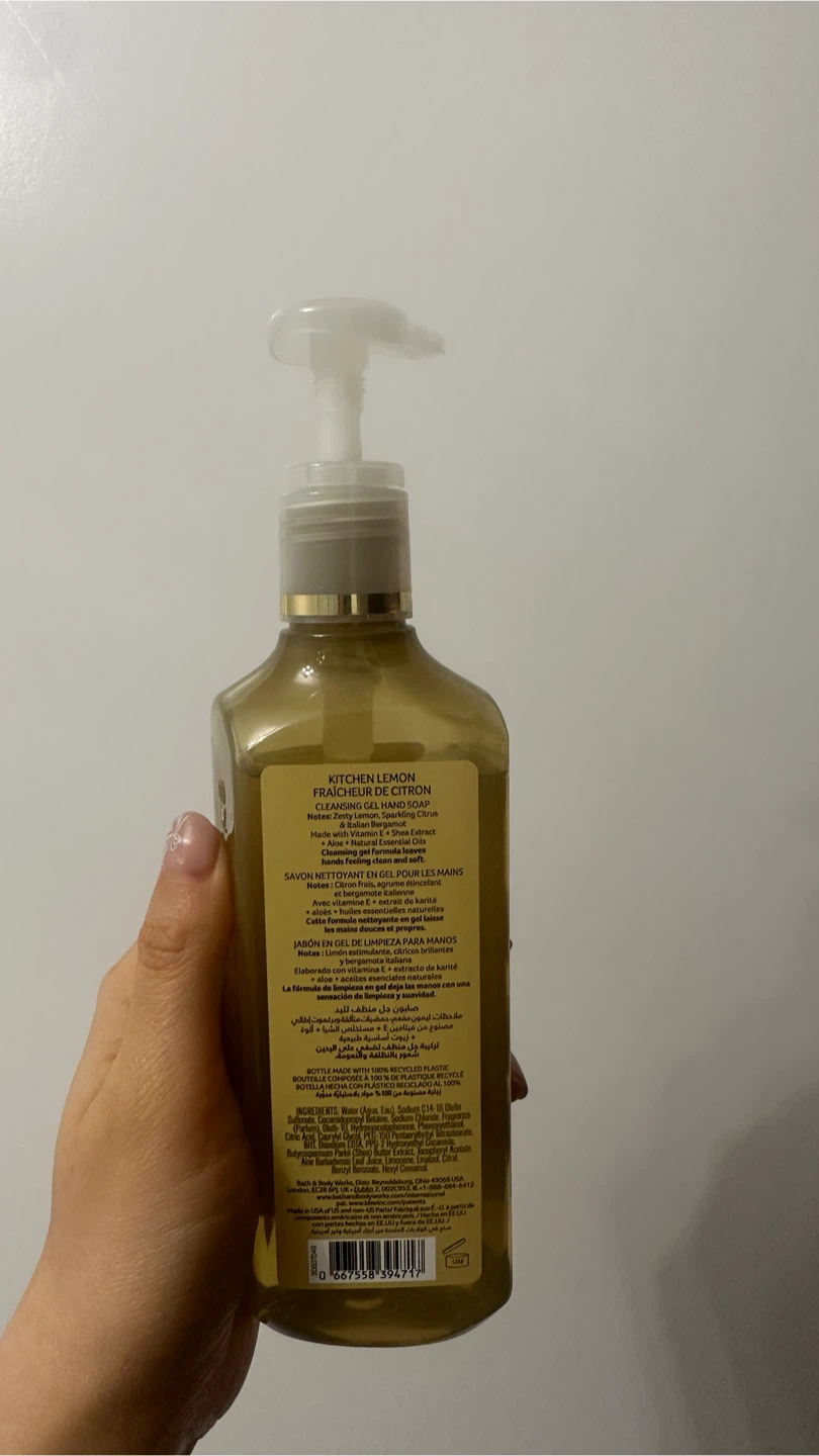 (used) Bath & Body Works - lemon handsoap #freecycle - photo 3