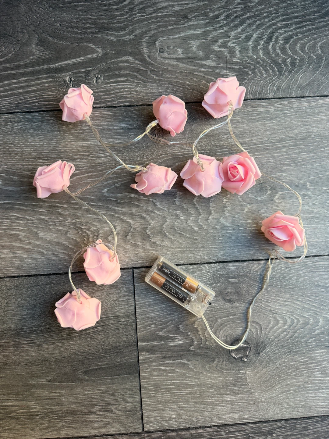 Pink Rose Flower Fairy Lights - photo 3