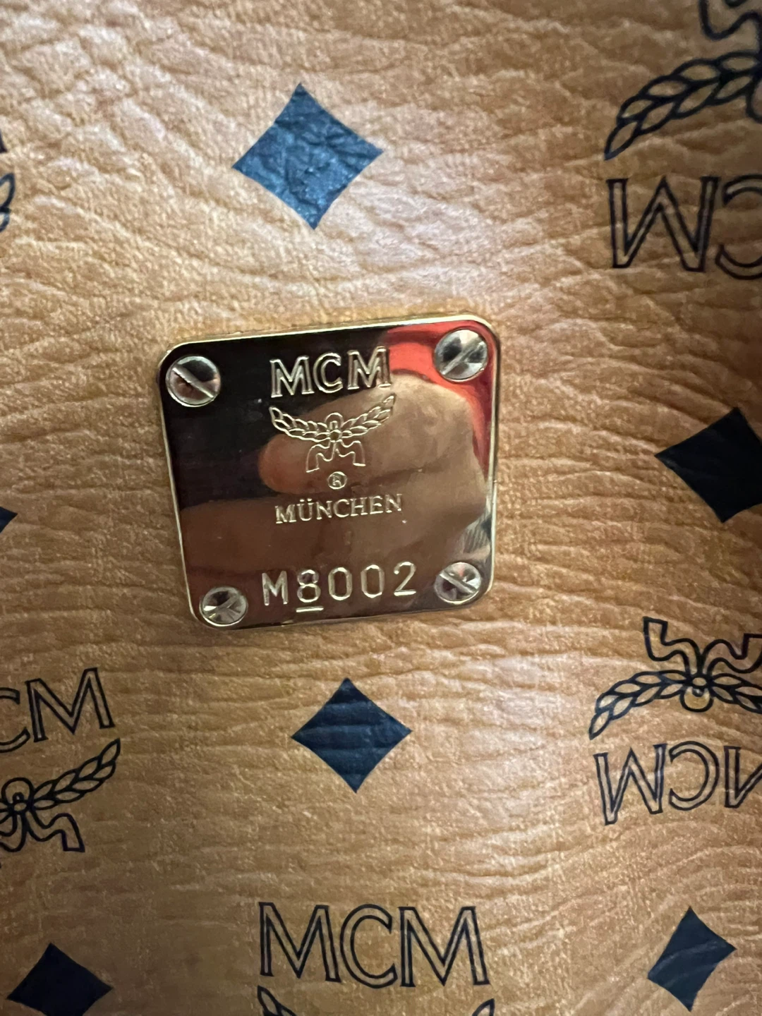 MCM Visetos Logo Tote Bag - photo 3