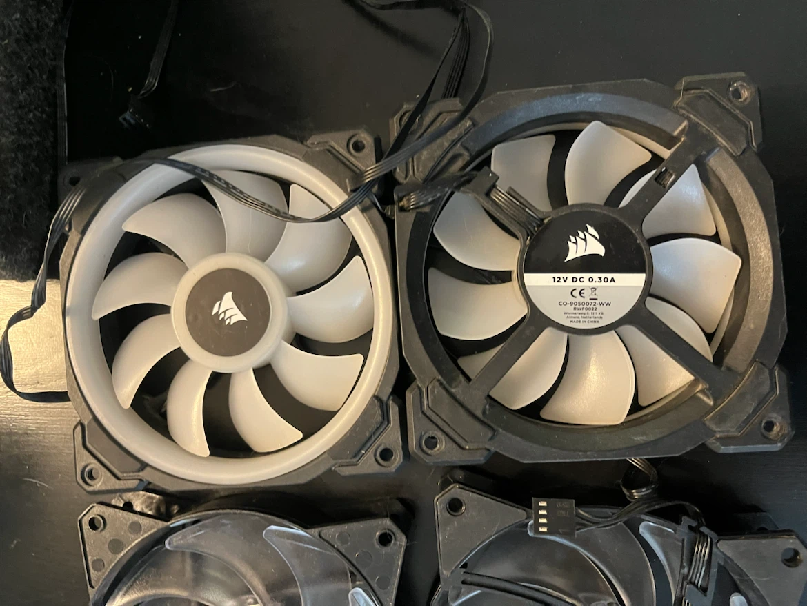 Cooling fans Corsair and cool master - photo 2