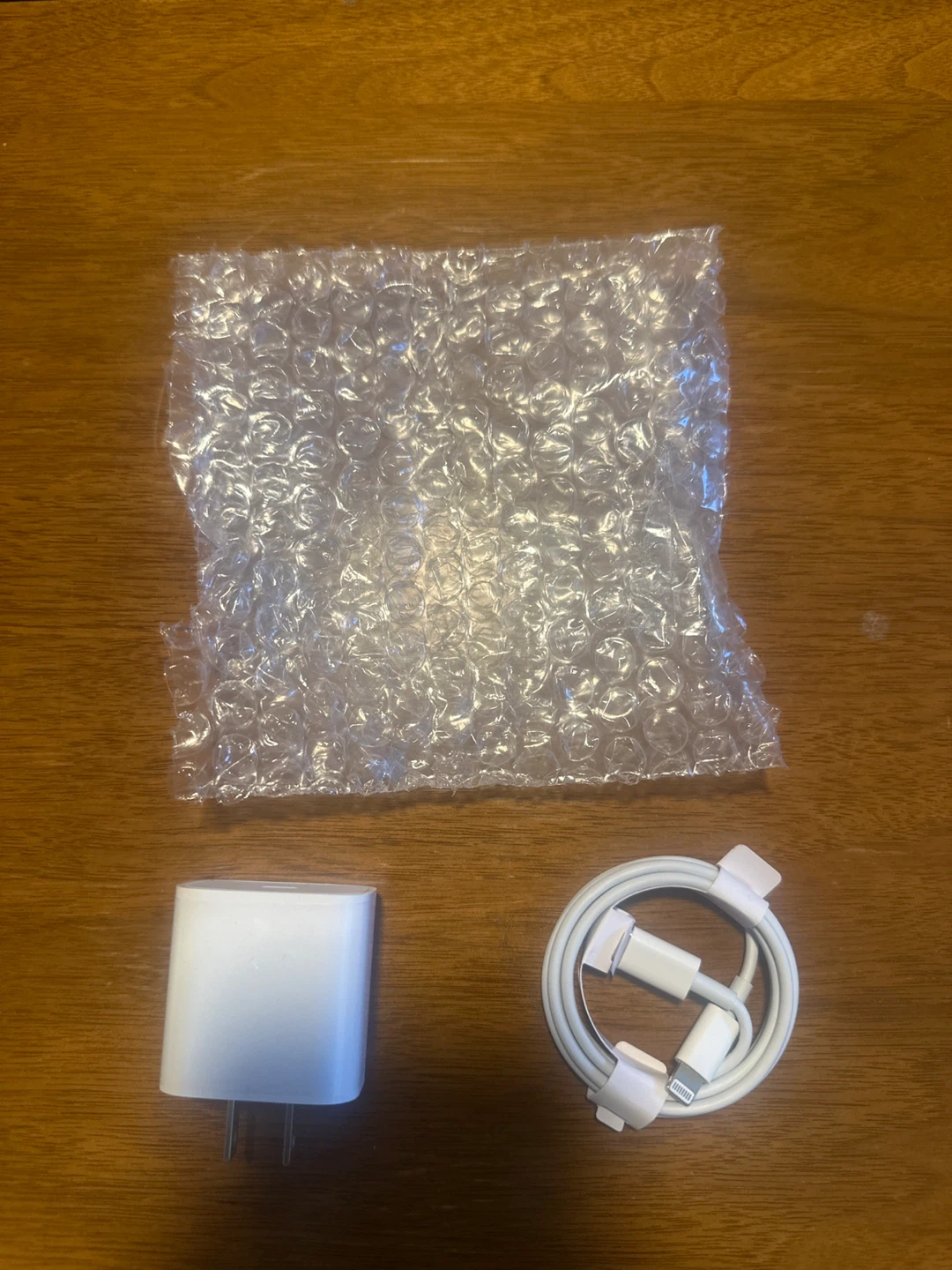 Apple USB Power Adapter and Wire.