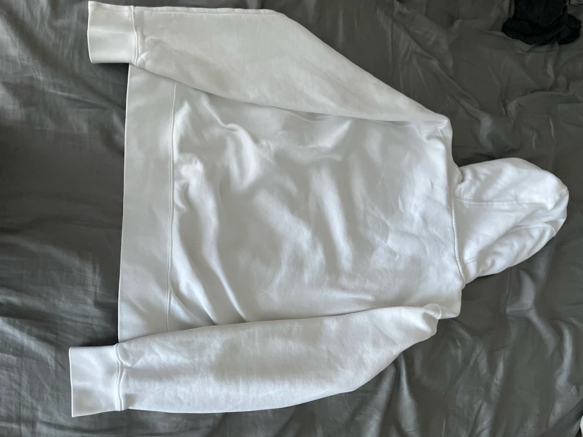 Nike White Hoodie men’s small - photo 3