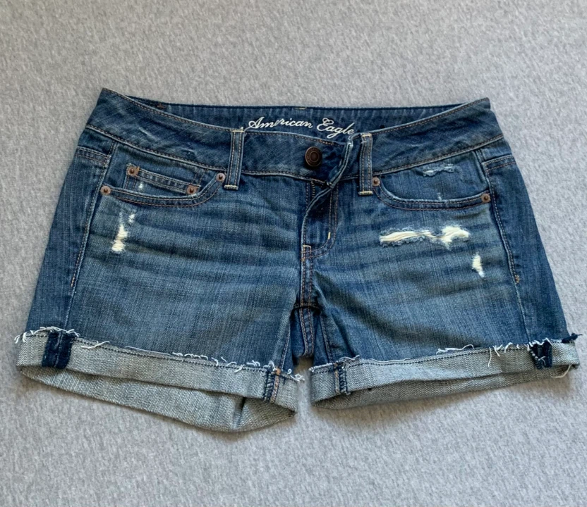 American Eagle Denim Shorts - Size 2