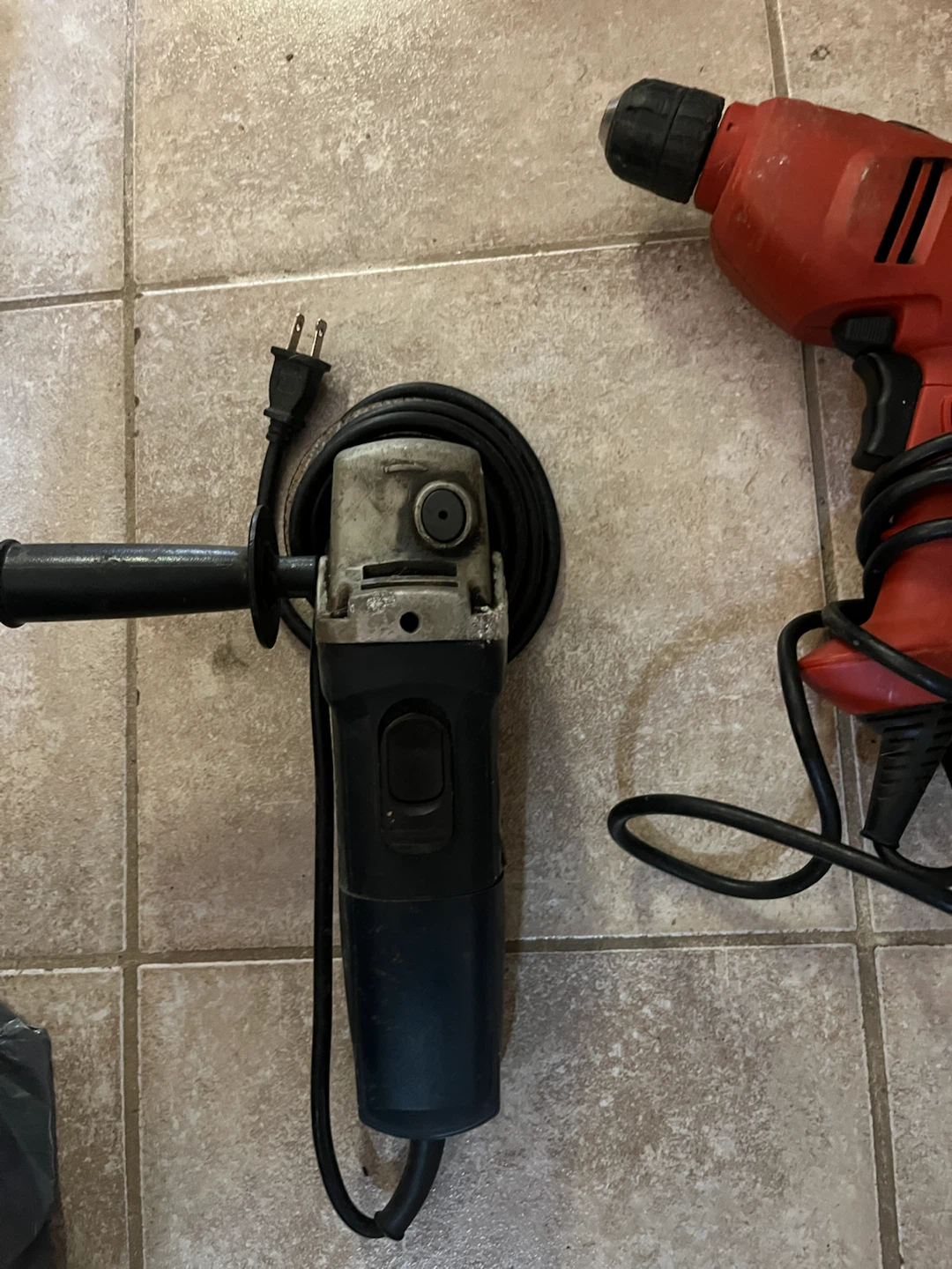 Angle grinder and drill - photo 3