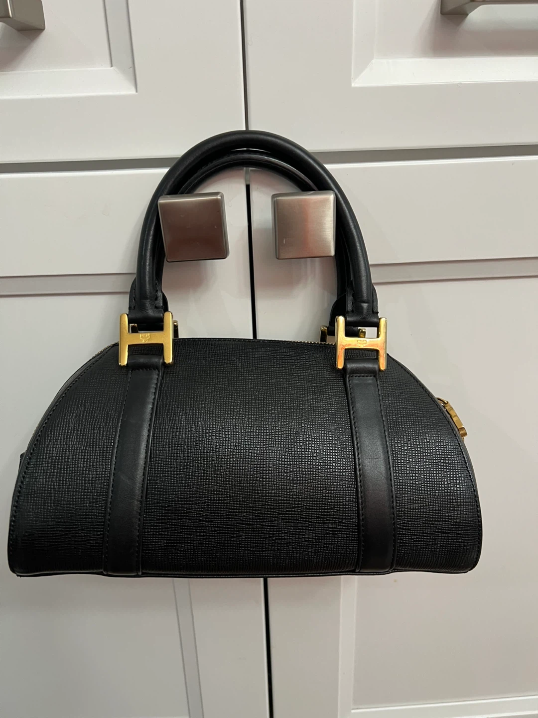 MCM Black Leather Handbag - photo 2