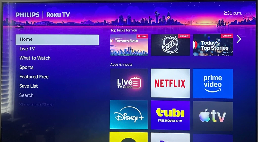 Philips Roku Smart TV with Keyboard and Mouse - photo 3