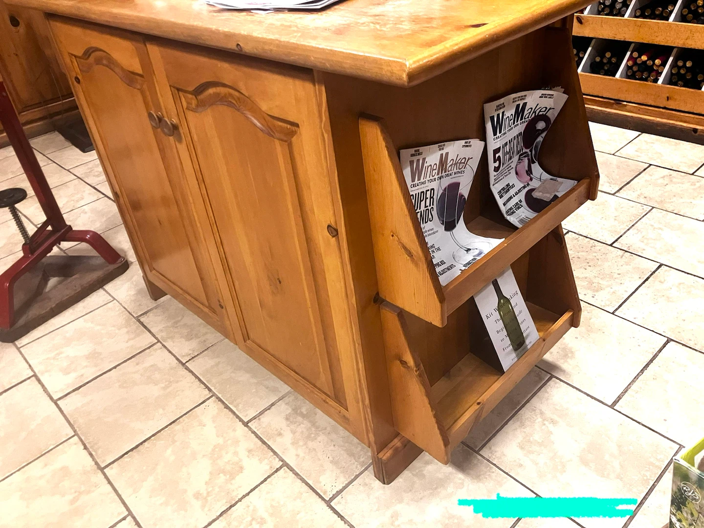 Solid Wood Kitchen Island Cabinet - photo 3