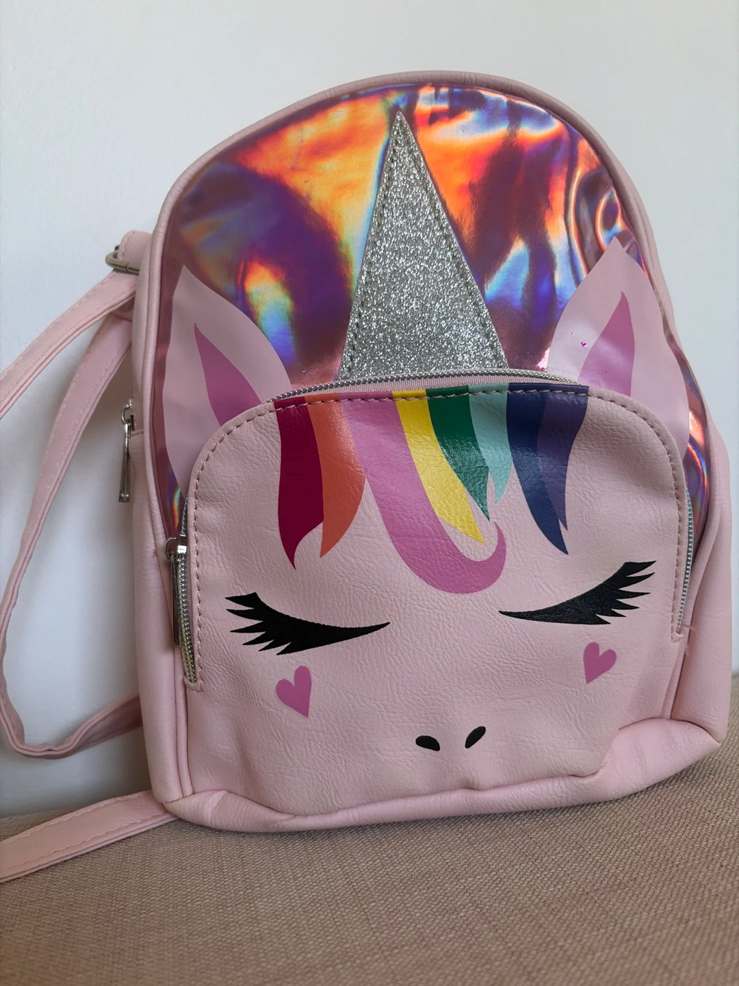Pink Unicorn Mini Backpack