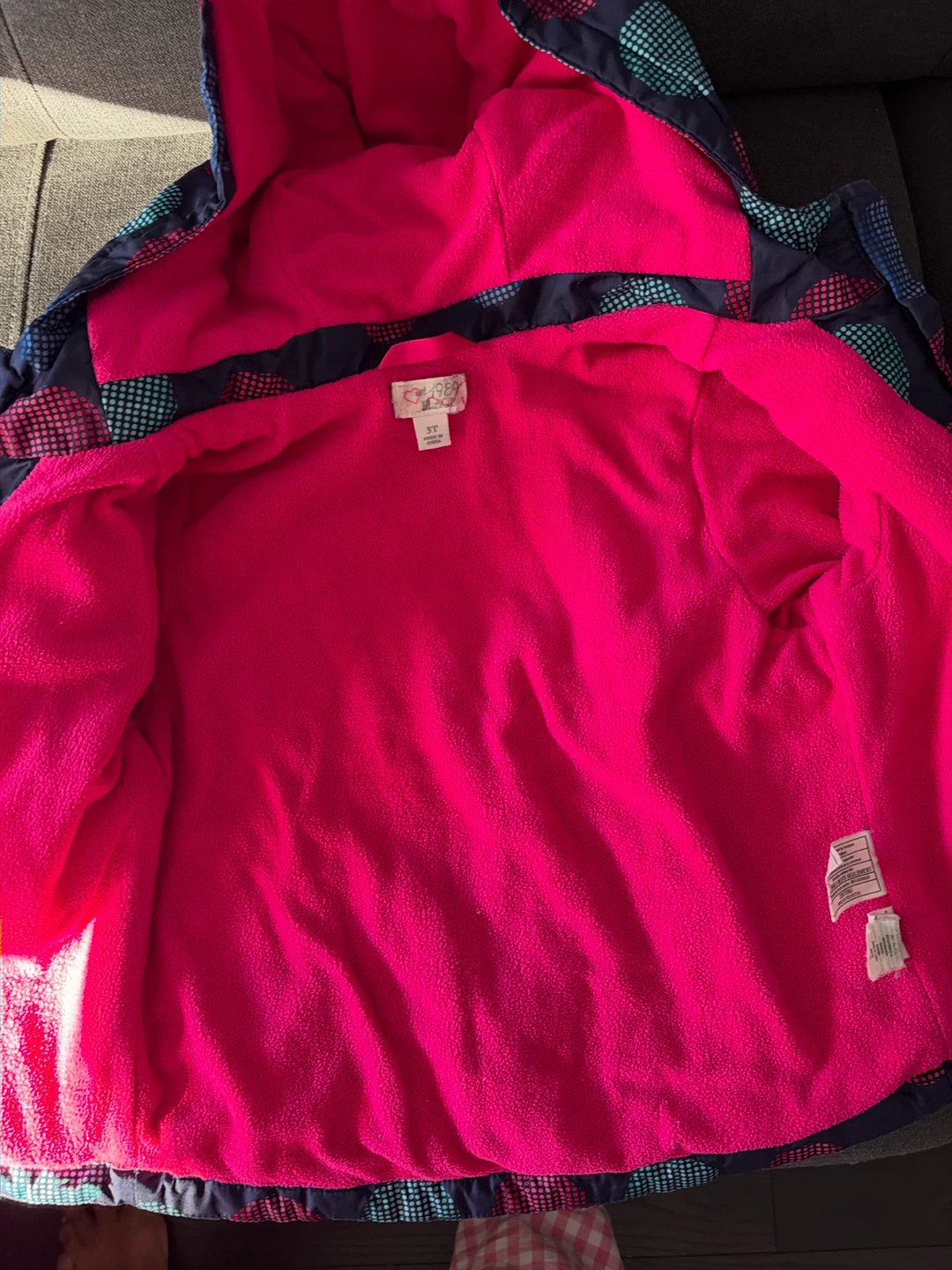 Children place winter jacket - photo 2