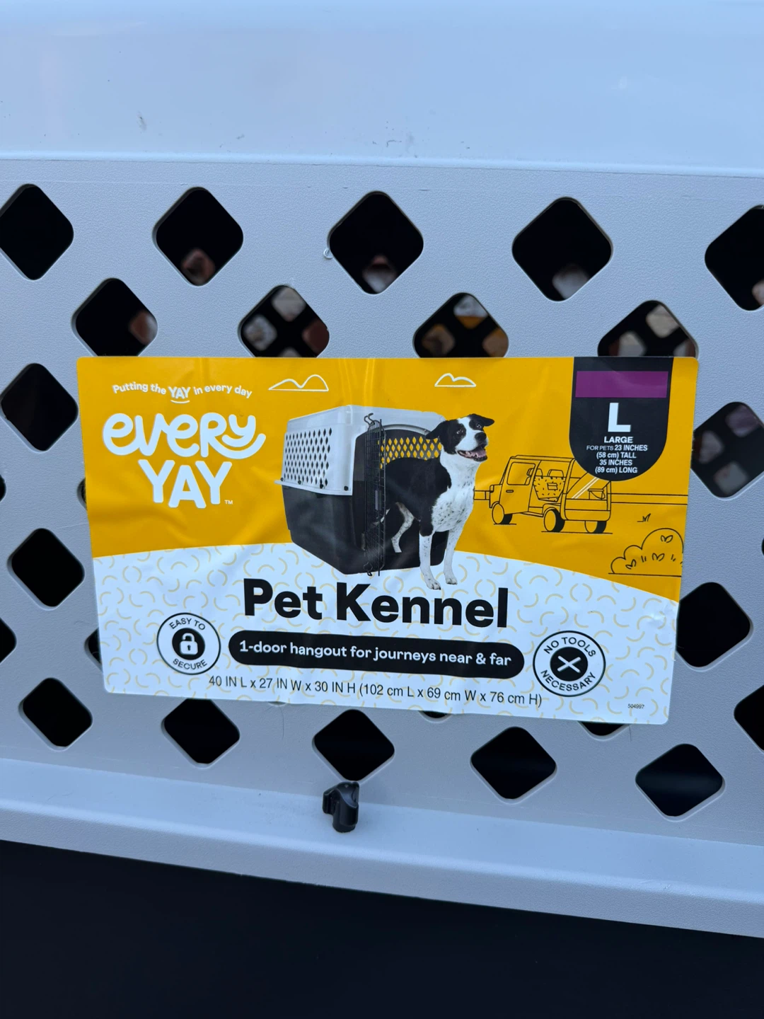 Large Pet Kennel - photo 4