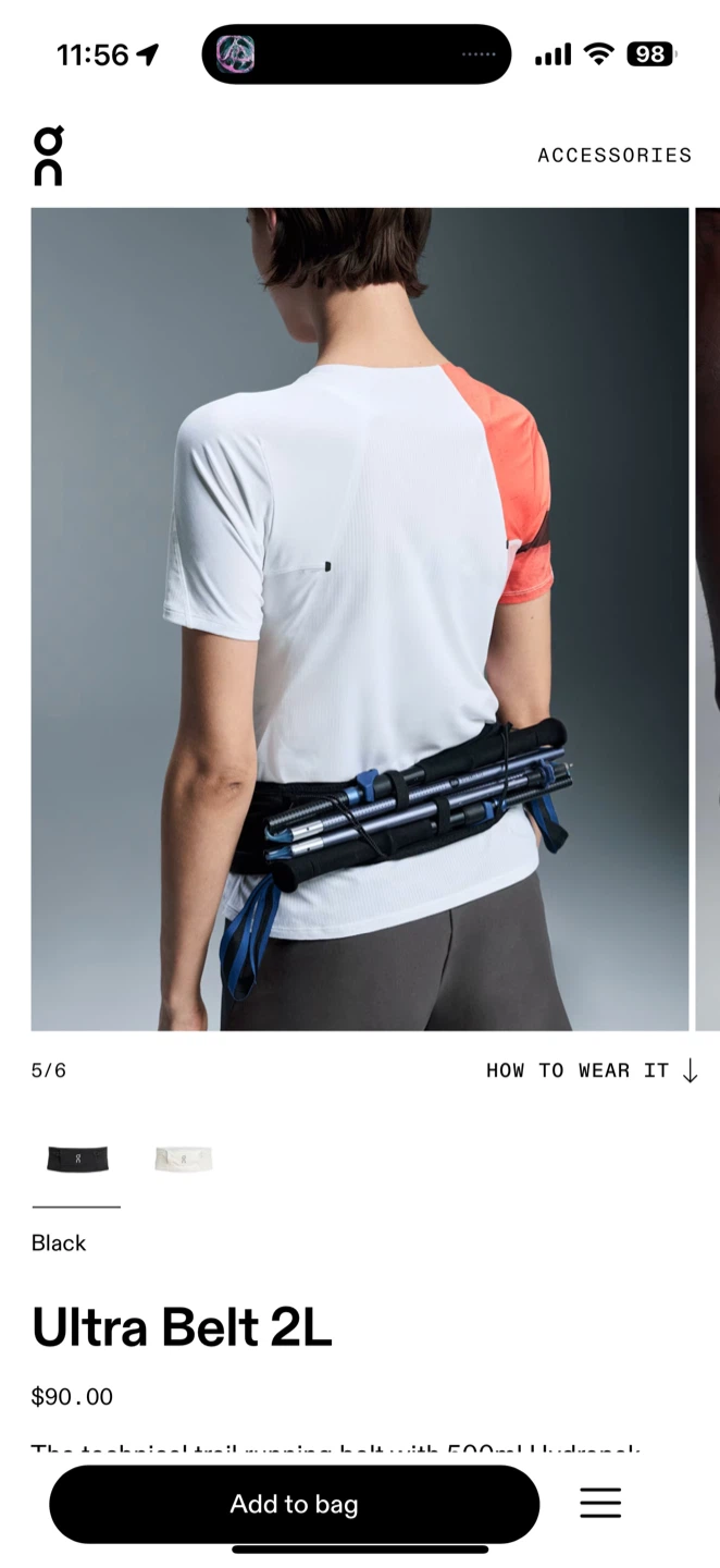 Running On Running Ultra Belt 2L