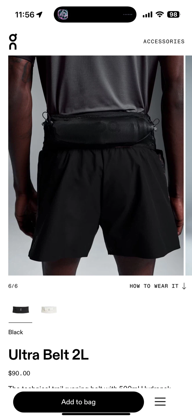 Running On Running Ultra Belt 2L - photo 3