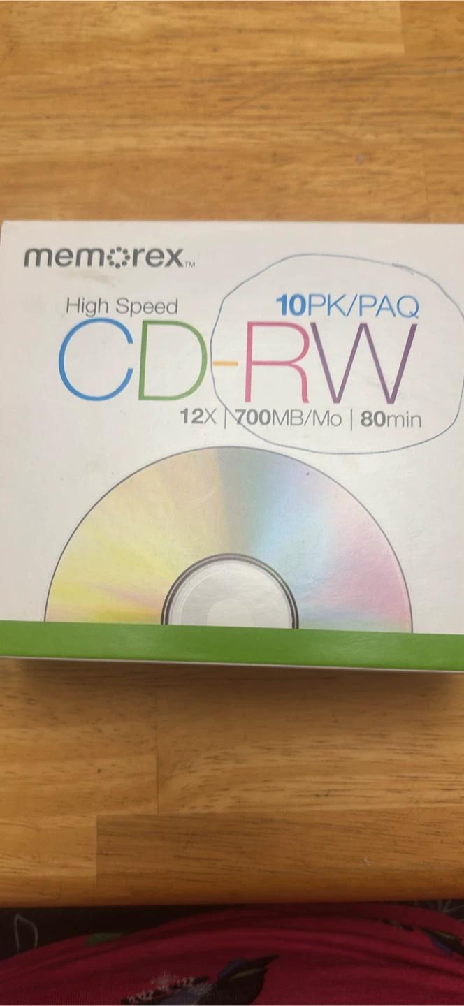 Memorex CD-RW 10 Pack