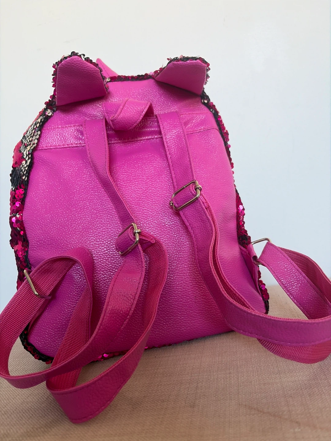 Pink Sequin Spur Backpack - photo 2