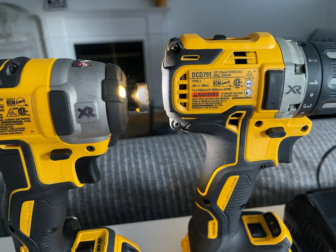 DEWALT XR Cordless Drill and Impact Driver Combo - photo 2