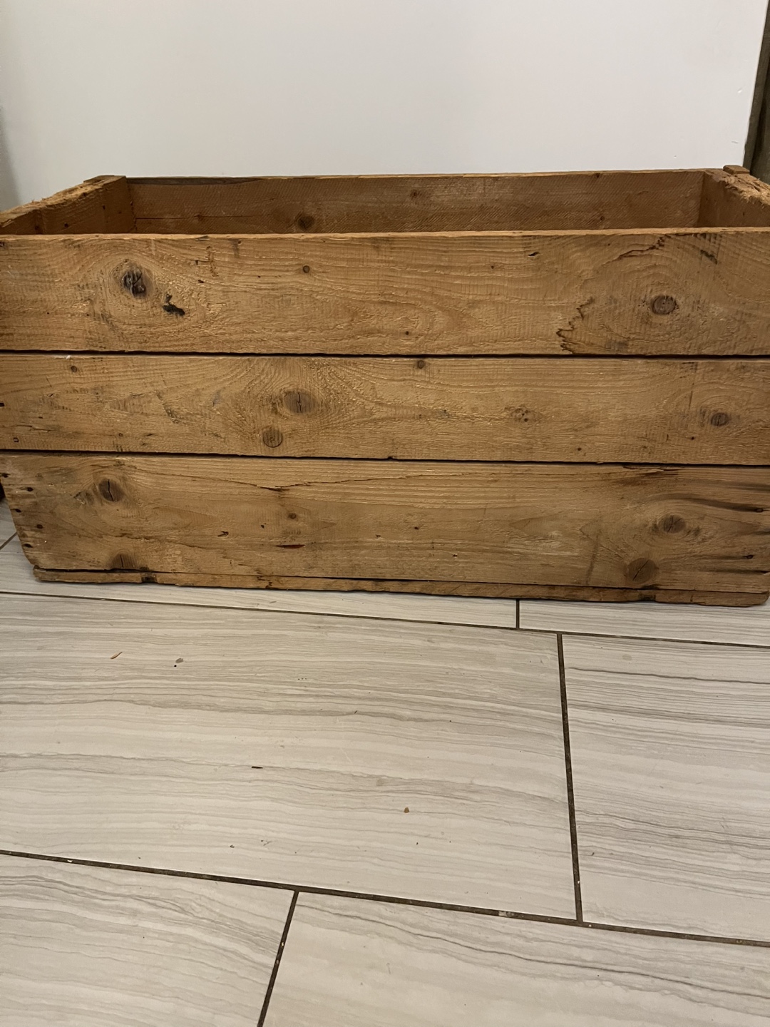 Vintage Made in Germany Wooden Crate - photo 3