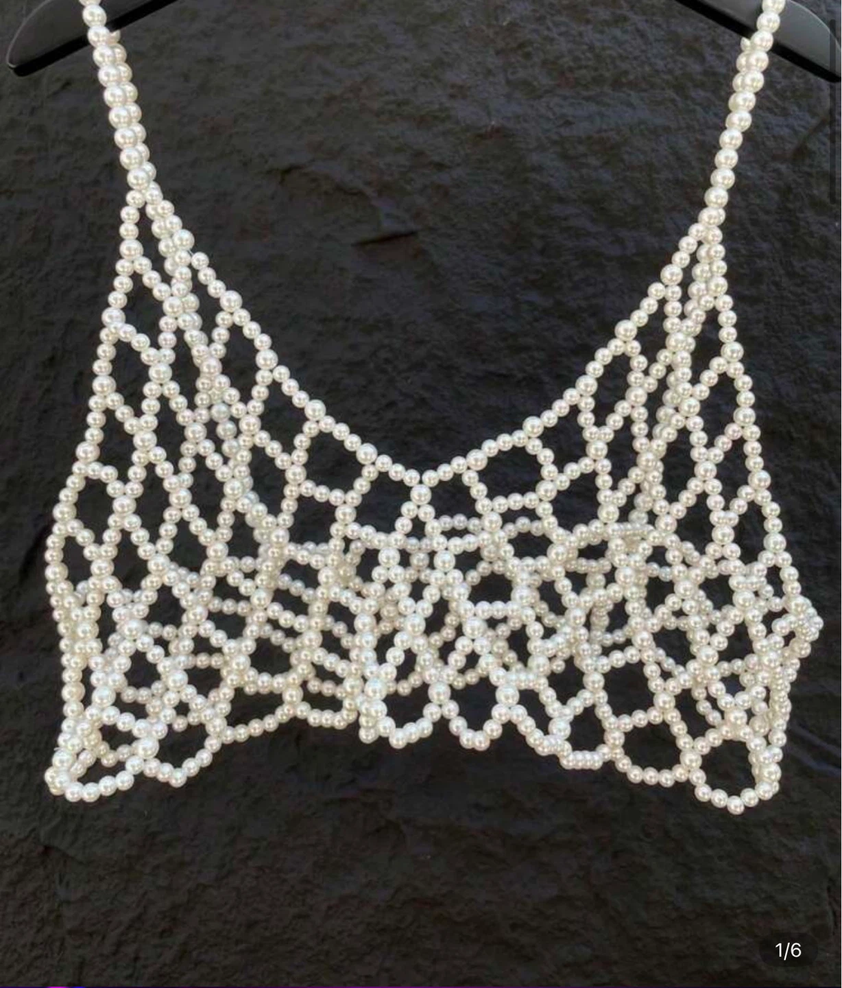 Pearl Body Chain Top - photo 2