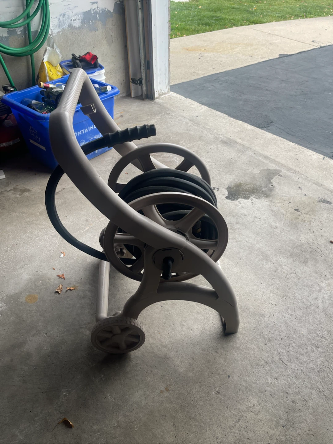 Ames Garden Hose Reel with Wheels - photo 2