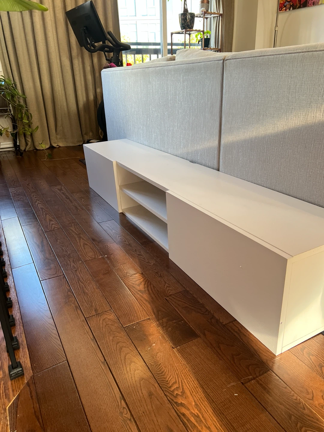 White Media Console